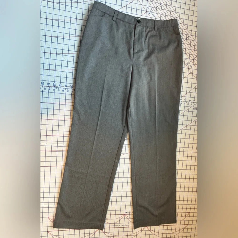 Christopher & Banks Gray Herringbone Dress Pants – Size 12